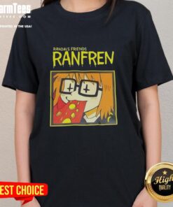 Good Randals Friends Ranfren Ladies Tee featuring a stylish design perfect for casual outings and everyday wear.