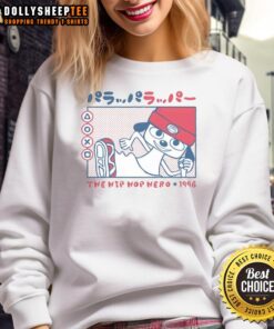 Good Rappa Dog The Hip Hop Hero 1996 sweatshirt featuring vibrant graphics and a stylish vintage design for dog lovers.