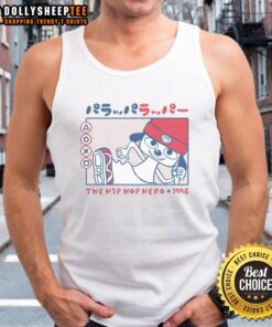 Good Rappa Dog the Hip Hop Hero 1996 tank top featuring vibrant graphics and a playful design for music lovers.