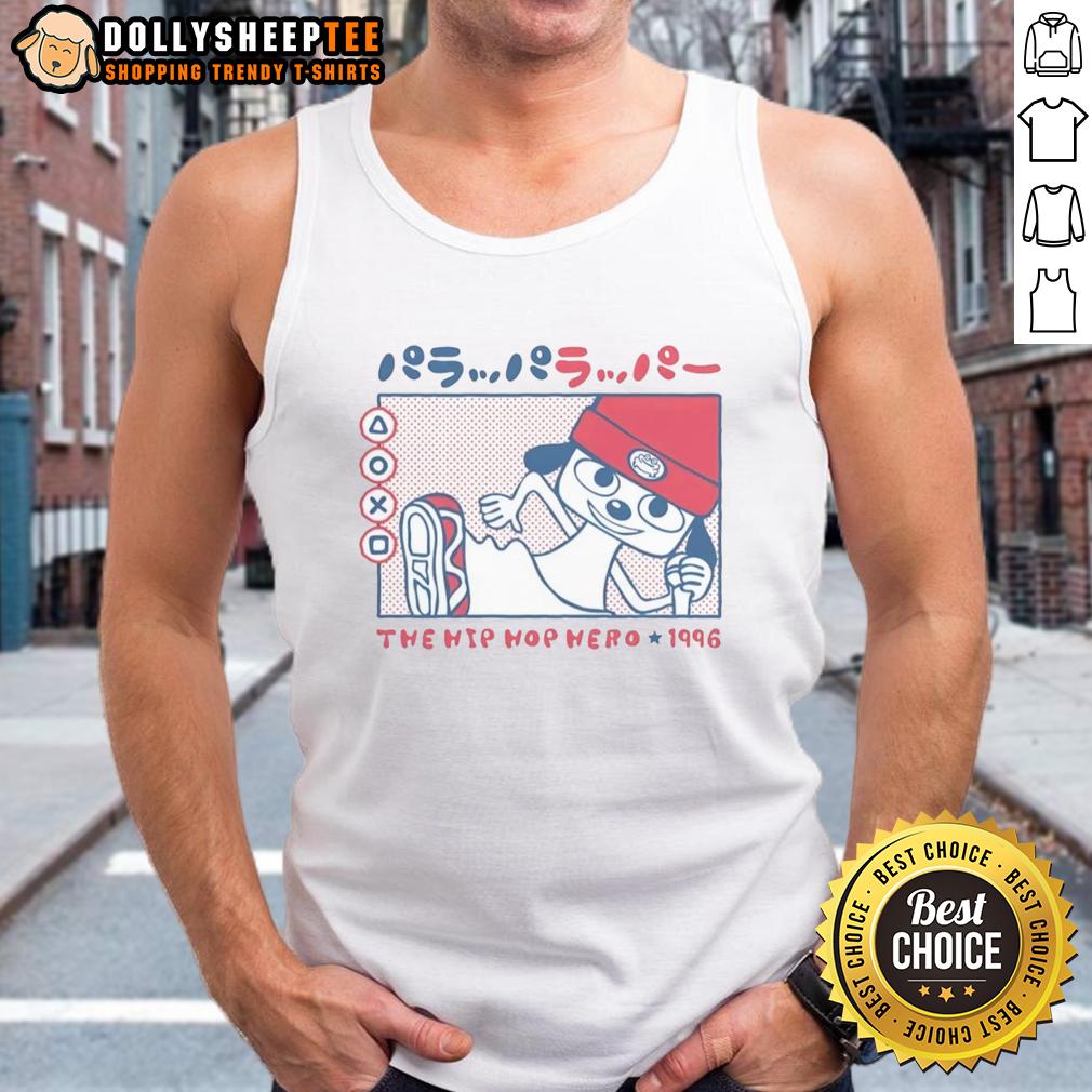 Good Rappa Dog The Hip Hop Hero 1996 Tank Top Good Rappa Dog the Hip Hop Hero 1996 tank top featuring vibrant graphics and a playful design for music lovers.