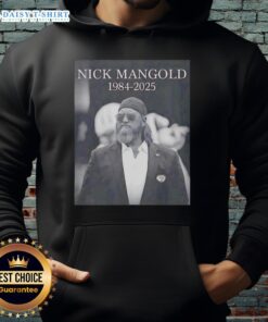 Good Rip Nick Mangold 1984-2025 Hoodie featuring stylish design and tribute to NFL legend Nick Mangold.