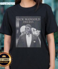 Good Rip Nick Mangold 1984-2025 Ladies Tee featuring a stylish design for fans of the football legend.