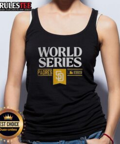 Good San Diego Padres baseball World Series MLB 2025 tank top featuring team logo and vibrant colors.