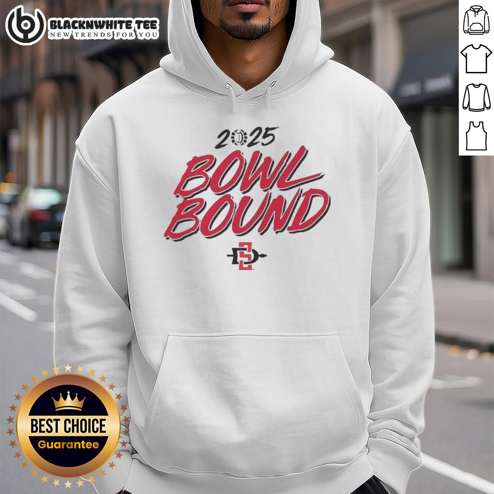 Good San Diego State Aztecs Football 2025 Bowl Bound Hoodie Alt Text: Good San Diego State Aztecs Football 2025 Bowl Bound Hoodie showcasing team spirit and style for fans.