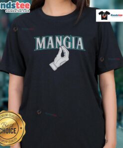 Good Seattle Mariners Seattle Mangia Hand Ladies Tee featuring a stylish design for baseball fans.