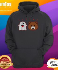 Good Shayne Gostisbehere Ghost Bear Halloween hoodie featuring spooky graphics and vibrant colors for festive style.
