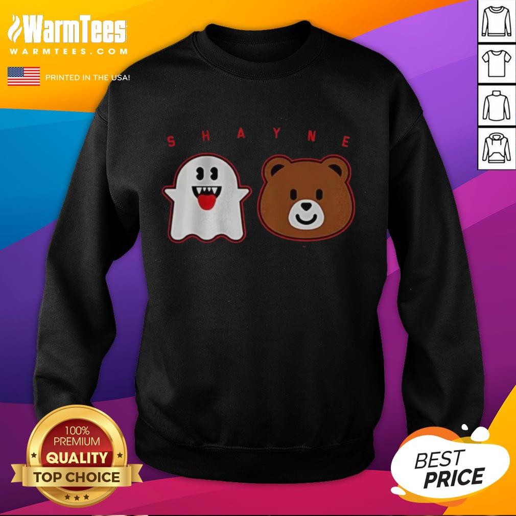 good-shayne-gostisbehere-ghost-bear-halloween-sweatshirt Good Shayne Gostisbehere Ghost Bear Halloween sweatshirt featuring a spooky bear design for fans of hockey and Halloween.