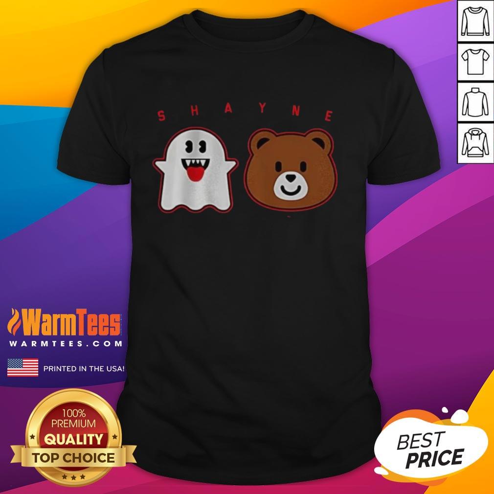 good-shayne-gostisbehere-ghost-bear-halloween-t-shirt Good Shayne Gostisbehere Ghost Bear Halloween T-Shirt featuring a spooky design perfect for hockey fans and Halloween celebrations.