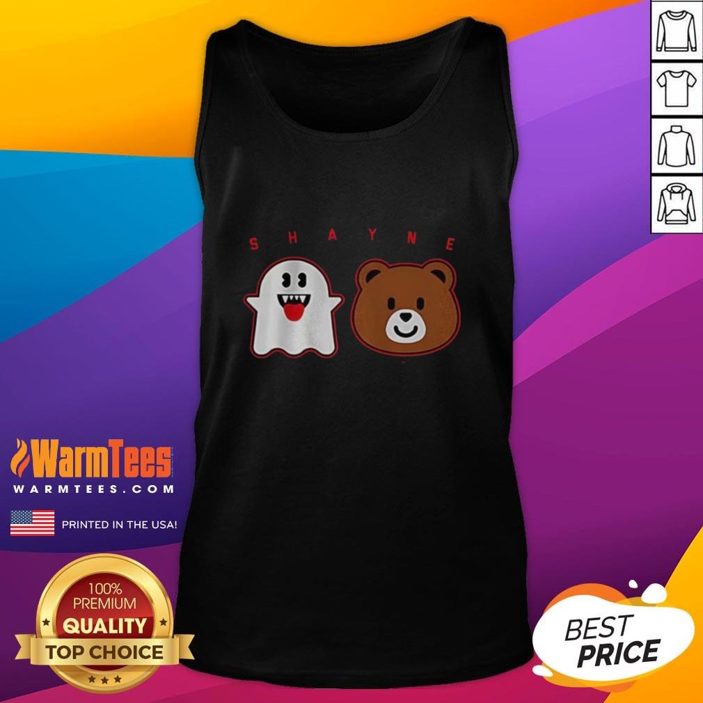 good-shayne-gostisbehere-ghost-bear-halloween-tank-top Good Shayne Gostisbehere Ghost Bear Halloween tank top featuring spooky graphics for a festive look.