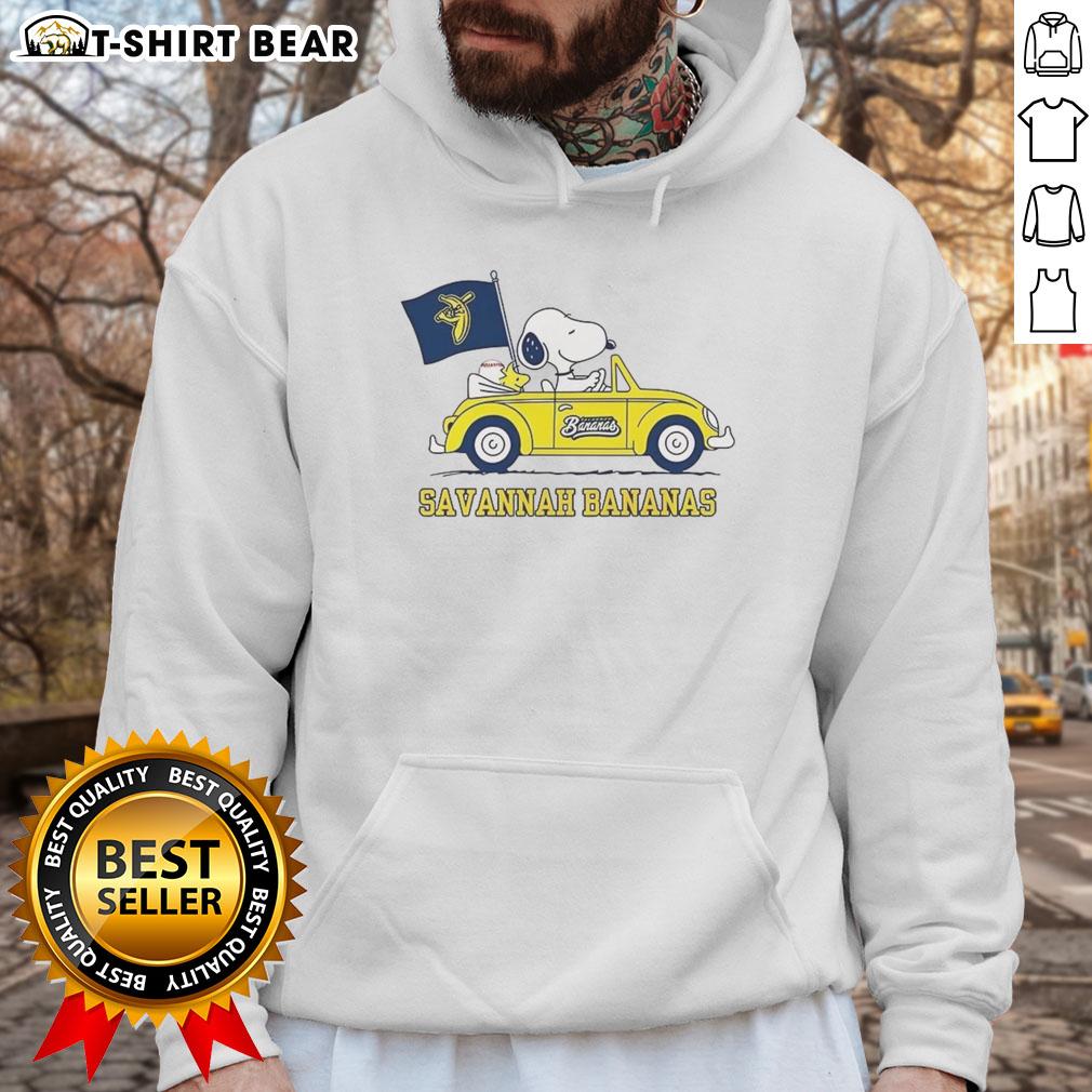 Good Snoopy And Woodstock Peabuts X Savannah Bananas Baseball Lover Hoodie Good Snoopy and Woodstock Peanuts X Savannah Bananas hoodie for baseball lovers featuring vibrant graphics and cozy design.