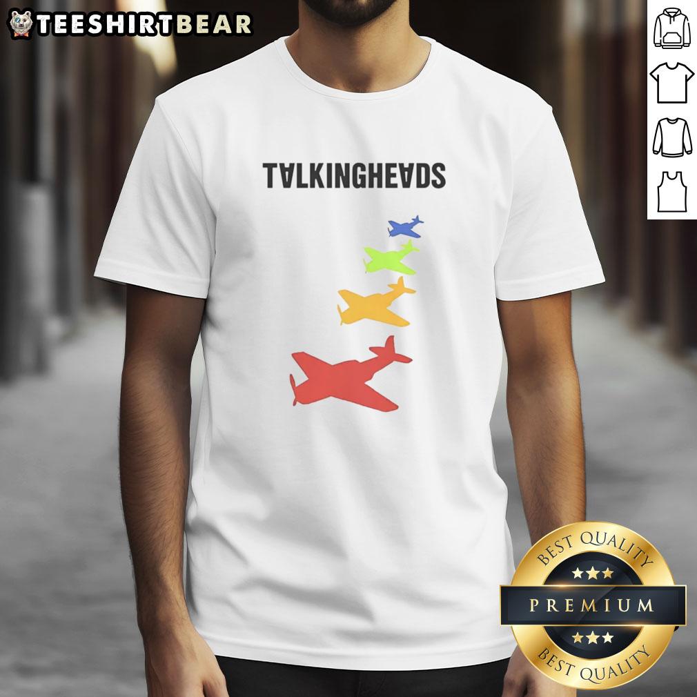 Good Talking Heads Remain In Light Planes T Shirt Good Talking Heads Remain In Light Planes T-Shirt featuring vibrant graphic design for music fans and vintage style lovers.