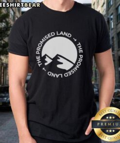 Alt Text: Good The Promised Land Dune Badge T-Shirt featuring a stylish design and vibrant colors for fans of the series.
