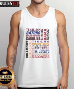 Good The Sec Southeastern Conference football team tank top in vibrant colors, perfect for game day and fan apparel.
