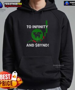 Good To Infinity and BYND hoodie in stylish design, perfect for casual wear and trendy street fashion.