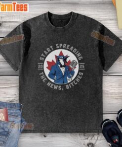 Good Toronto Blue Jays Start Spreading The News 2025 washed t-shirt featuring vibrant team colors and stylish design.