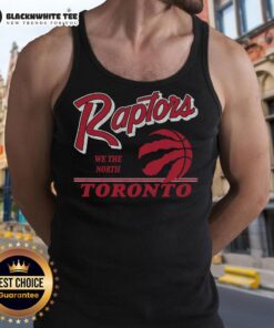 Vintage tank top featuring the Toronto Raptors logo, perfect for fans and casual wear.