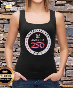 Good United States America 250th Anniversary tank top featuring patriotic design for celebration of U.S. history.