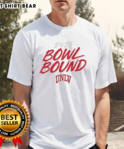 Good UNLV Rebels Football 2025 Bowl Bound T-Shirt featuring team colors and logo, perfect for fans celebrating the season.
