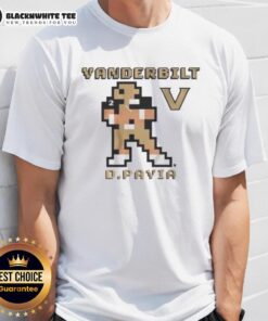 Good Vanderbilt Football Diego Pavia Retro Baller T-Shirt featuring vintage design and team colors for fans and collectors.