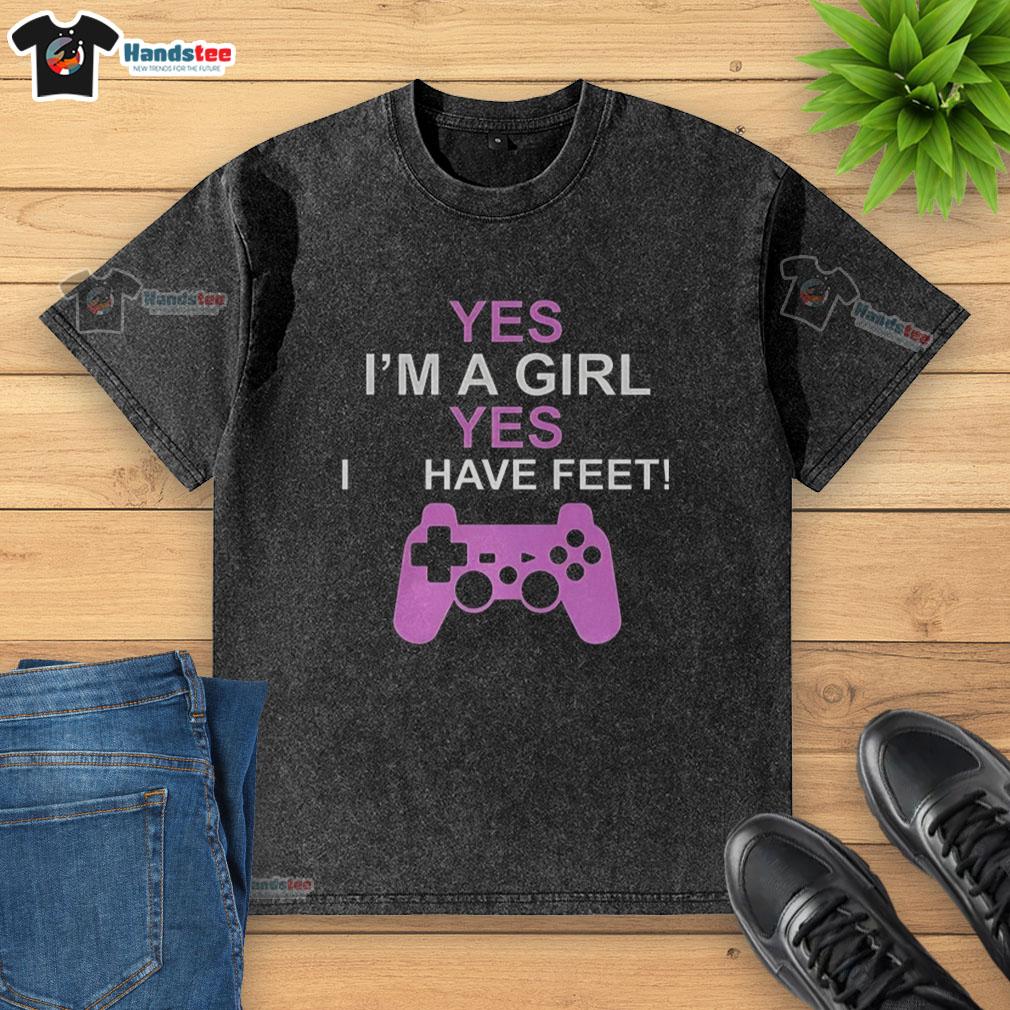 good-yes-im-a-girl-yes-i-have-feet-washed-t-shirt Good Yes I'm A Girl Yes I Have Feet Washed T-Shirt in vibrant colors, showcasing a fun and playful design for girls.