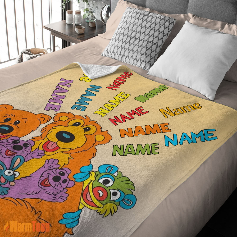 happy-bear-in-the-big-blue-house-cartoon-blanket-fleece-customized-blanket-mk-03 Happy Bear in the Big Blue House Cartoon Blanket Fleece Customized Blanket