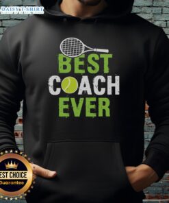 Happy Best Coach Ever Hoodie showcasing a vibrant design perfect for sports enthusiasts and dedicated coaches.