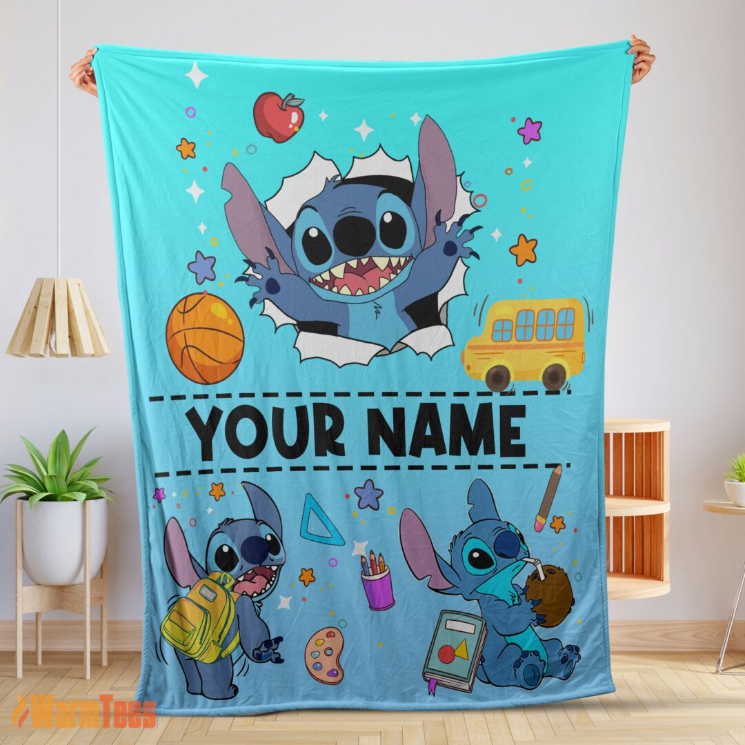 happy-cartoon-disney-stitch-super-cozy-blankets-e28093-customize-blanket-mk-01 Happy Cartoon Disney Stitch Super Cozy Blankets – Customize Blanket