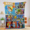 Happy Cartoon PAW Patrol Baby Animals Blanket Fleece Customized Blanket