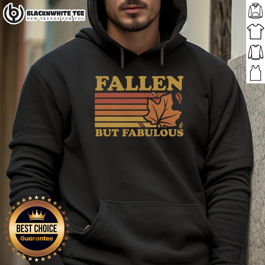 Happy Fallen Autumn Leaves Hoodie Cozy hoodie featuring a vibrant design of happy fallen autumn leaves, perfect for chilly fall days.