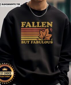 Cozy Happy Fallen Autumn Leaves Sweatshirt featuring vibrant fall colors and a stylish design perfect for chilly days.
