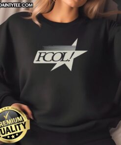 Happy Fcol Star Logo Sweatshirt featuring a vibrant star design on a cozy fabric, perfect for casual wear.