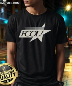 Happy Fcol Star Logo T-Shirt featuring a vibrant star design, perfect for casual wear and expressing joy.