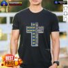 Happy I Can Do All Things Through Christ Who Strengthens Me Michigan Wolverines Football Cross T-Shirt design.