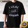 Happy I Lilac The Spring T-Shirt featuring a vibrant lilac design, perfect for spring fashion and seasonal celebrations.