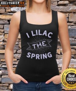 Happy I Lilac Spring Tank Top featuring a vibrant lilac color and a stylish design perfect for warm weather outfits.