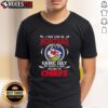 Happy I May Live In Montana But On Game Day My Heart And Soul Belongs To Kansas City Chiefs T-Shirt in vibrant colors.