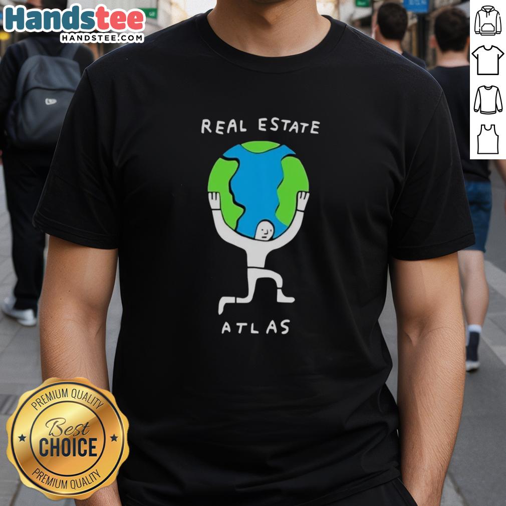 happy-real-estate-atlas-planet-earth-t-shirt Happy Real Estate Atlas Planet Earth T-Shirt featuring a vibrant design celebrating global property markets.