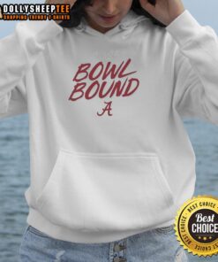 Hot Alabama Crimson Tide Bowl Bound 2025 Hoodie, featuring vibrant team colors and logo, perfect for fans.