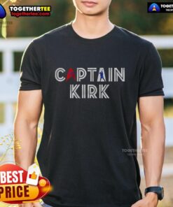 Hot Alejandro Kirk Toronto Blue Jays Baseball Captain Kirk T-Shirt featuring vibrant graphics and team colors.