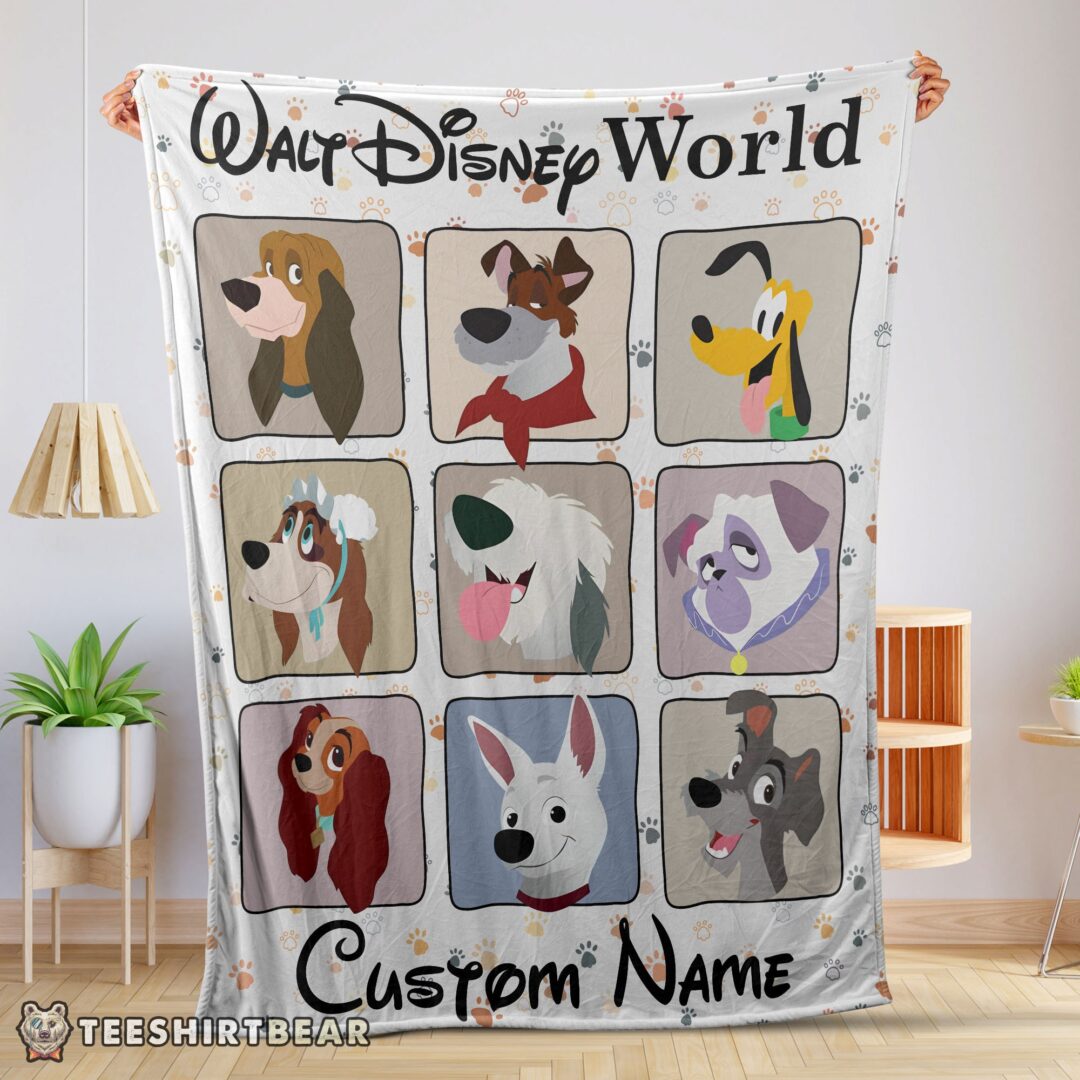 Hot All Dogs In Walt Disney World Moods Blanket Customize Blanket-mk-01