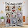 Hot All Dogs In Walt Disney World Moods Blanket Customize Blanket
