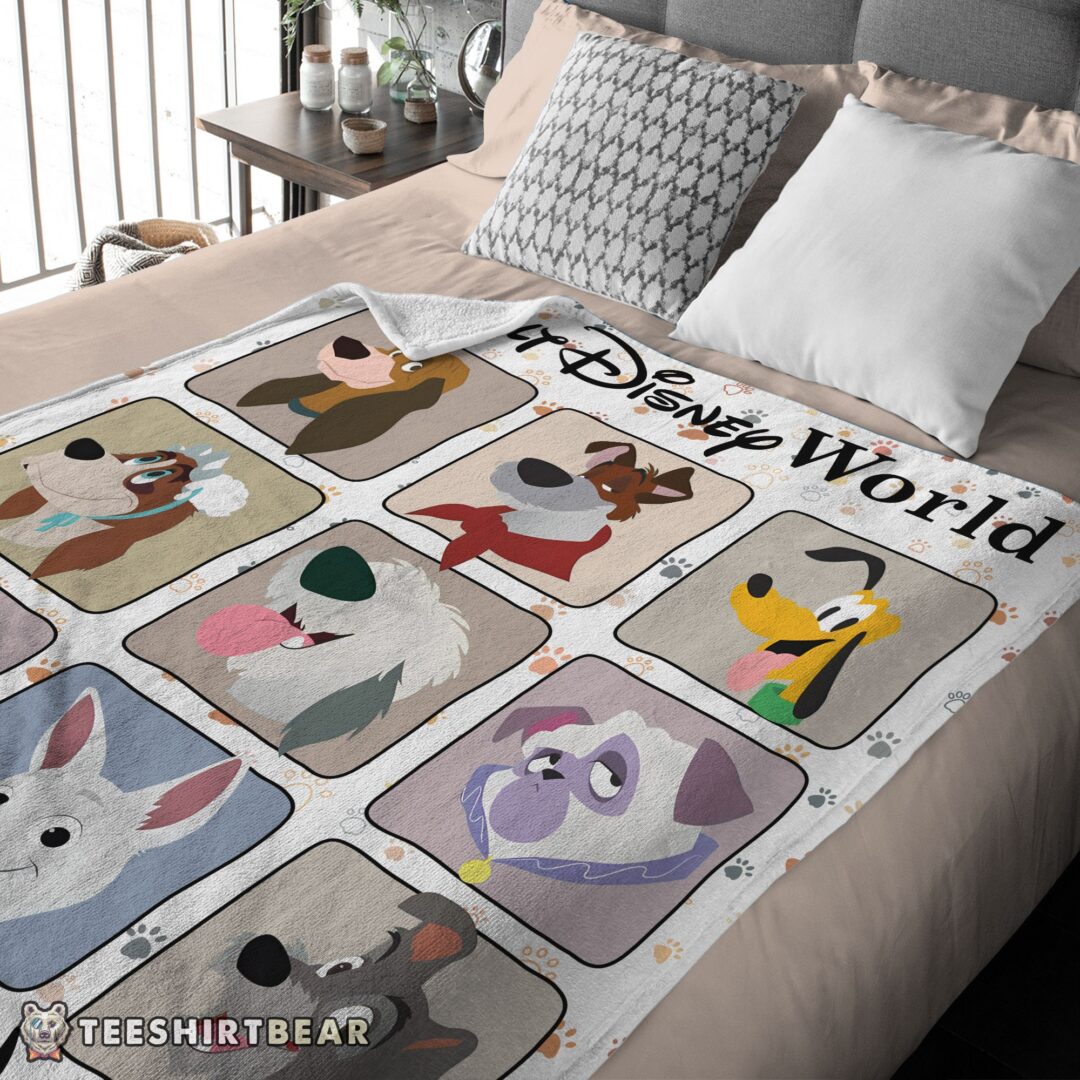 Hot All Dogs In Walt Disney World Moods Blanket Customize Blanket-mk-02