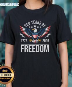 Hot Americas Semi Quincentennial 250th Anniversary Eagle 1176 2026 Ladies Tee featuring a stylish eagle design.