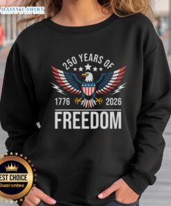 Hot Americas Semi Quincentennial 250th Anniversary Eagle sweatshirt design for 2026, featuring a bold eagle graphic.