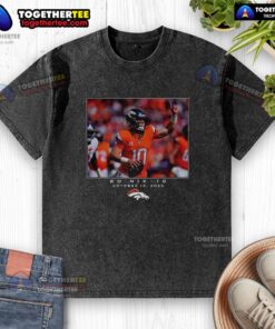 Hot Bo Nix Denver Broncos NFL Week 7 2025 washed t-shirt featuring vibrant team colors and stylish design.