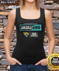 Hot Bud Light Jacksonville Jaguars team tank top for fans, featuring vibrant colors and team logo, perfect for game day.