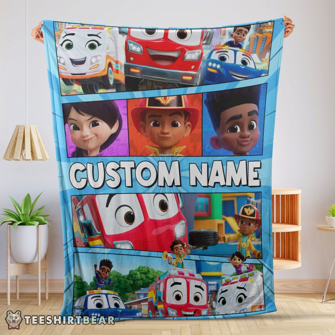 Hot Cartoon Disney Firebuds Blanket Customize Blanket