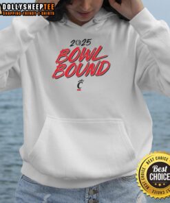 Alt Text: Hot Cincinnati Bearcats Bowl Bound 2025 Hoodie featuring vibrant team colors and logo, perfect for fans.