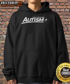Hot Extra Strength Autism Hoodie in vibrant colors, providing comfort and support for individuals with autism.