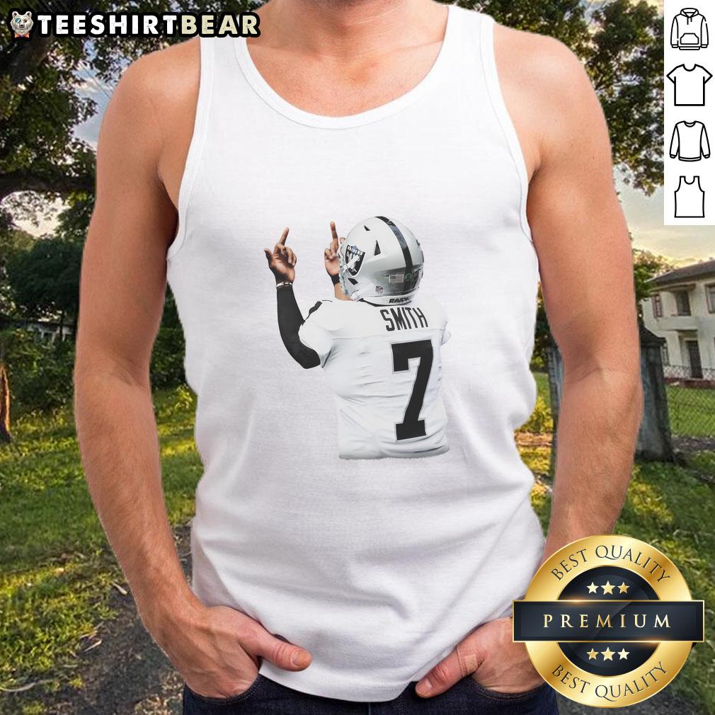 Hot Geno Smith Las Vegas Raiders Run The Table Throwback Tank Top Alt Text: Stylish Hot Geno Smith Las Vegas Raiders Run the Table throwback tank top showcasing team spirit and retro design.